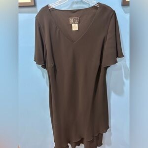 Women’s Petite Size 24WP LBD Black Cocktail Dress